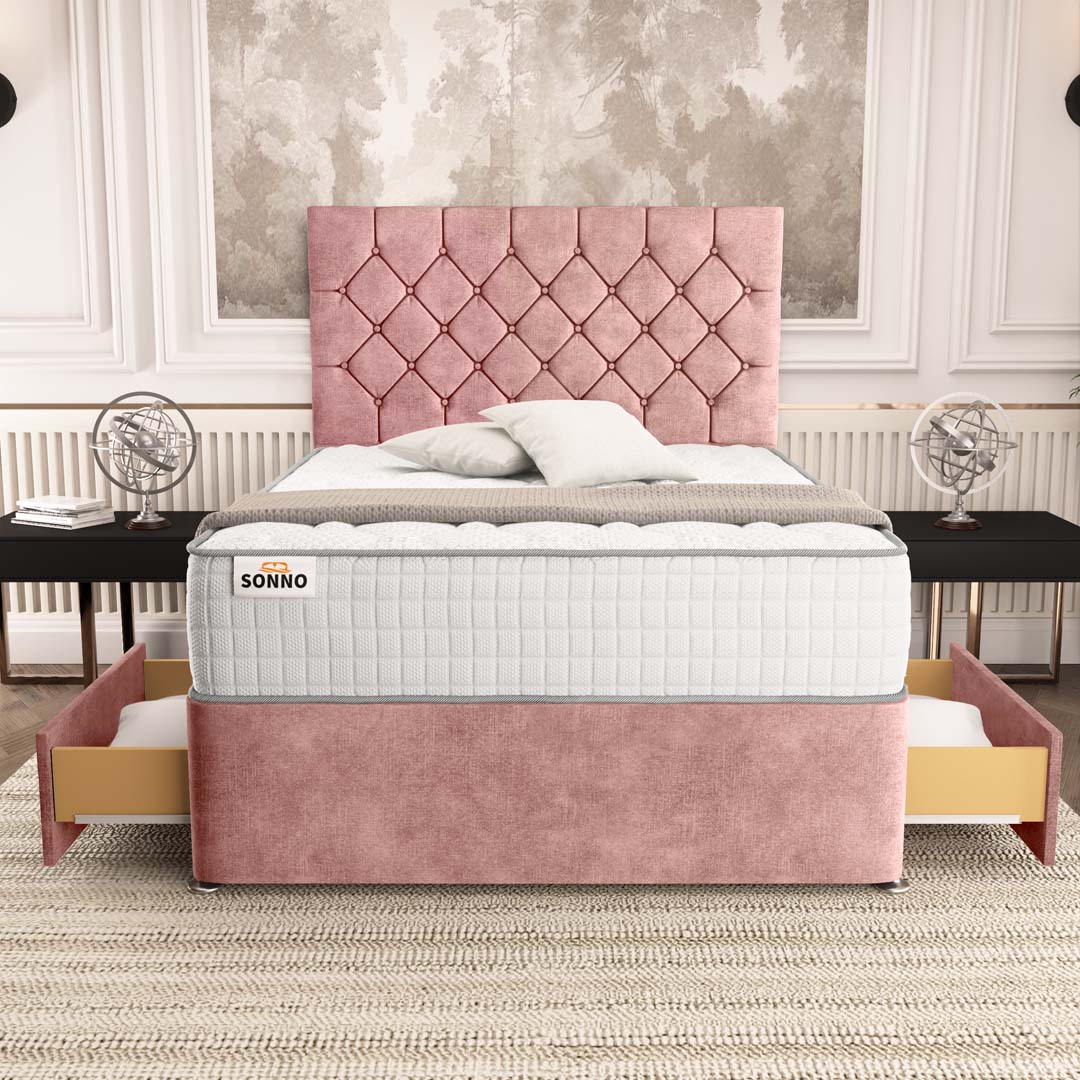 Seville Chesterfield Divan Bed