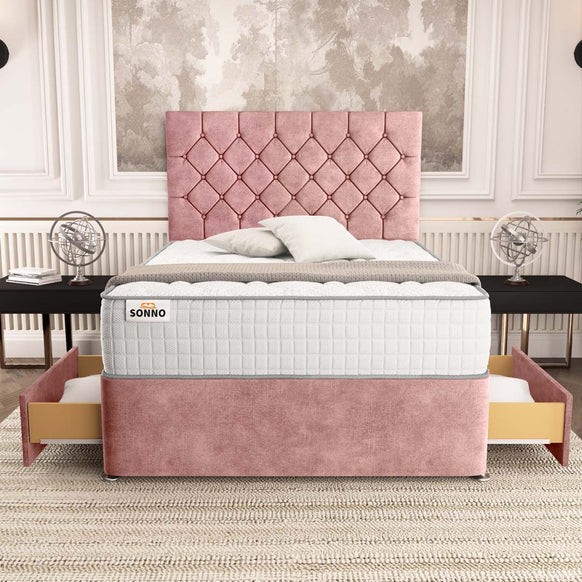 Seville Chesterfield Divan Bed