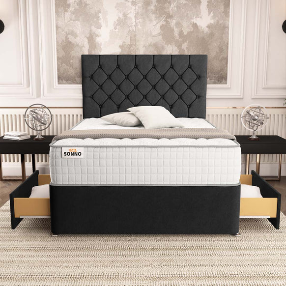 Seville Chesterfield Divan Bed