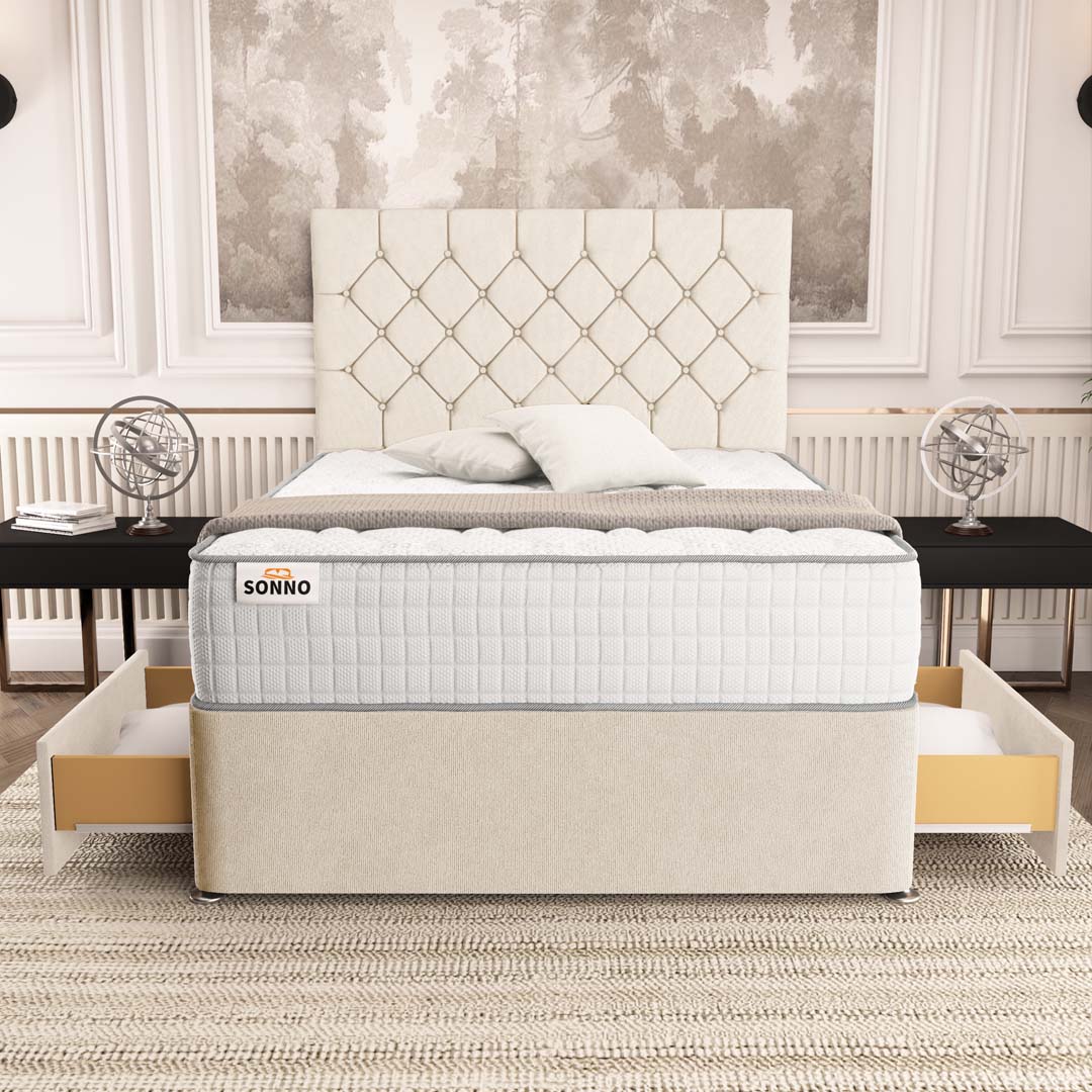 Seville Chesterfield Divan Bed