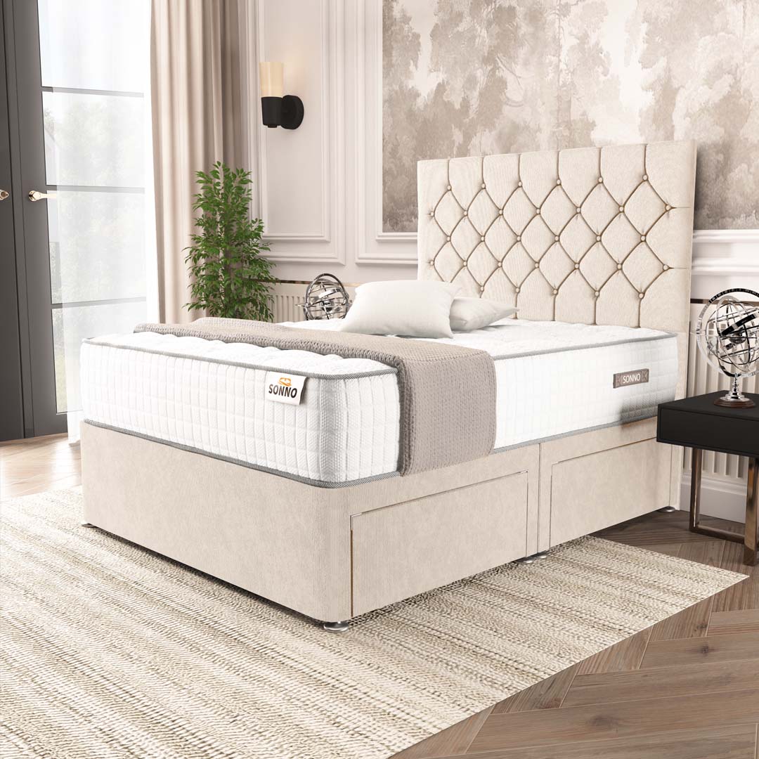Seville Chesterfield Divan Bed