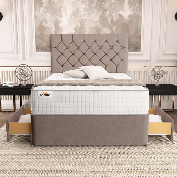 Seville Chesterfield Divan Bed