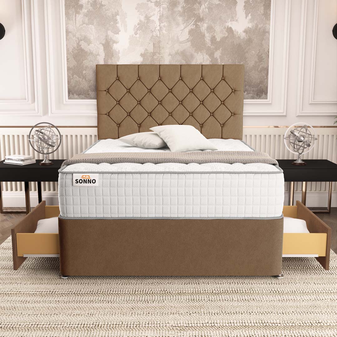 Seville Chesterfield Divan Bed