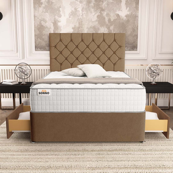 Seville Chesterfield Divan Bed