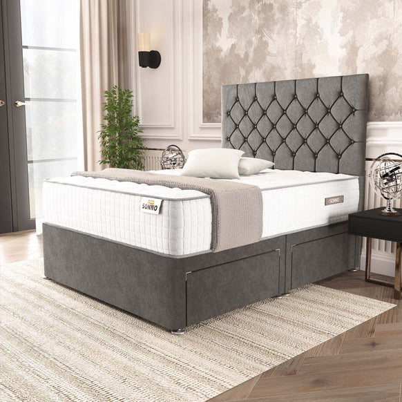 Seville Chesterfield Divan Bed