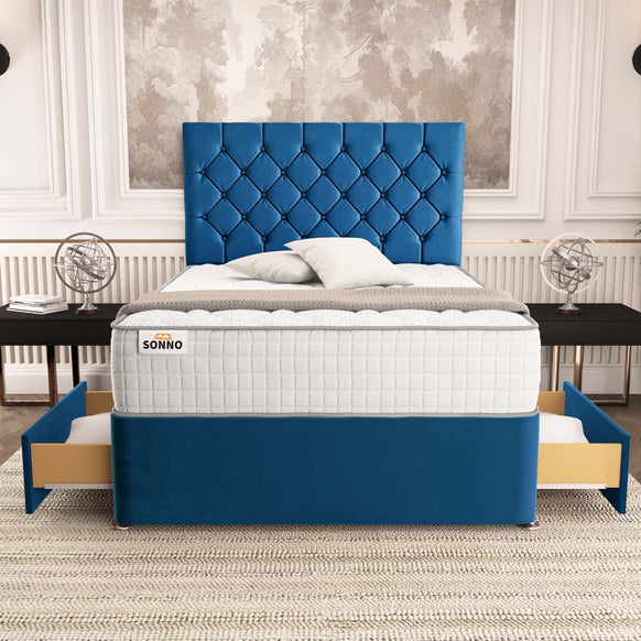 Seville Chesterfield Divan Bed