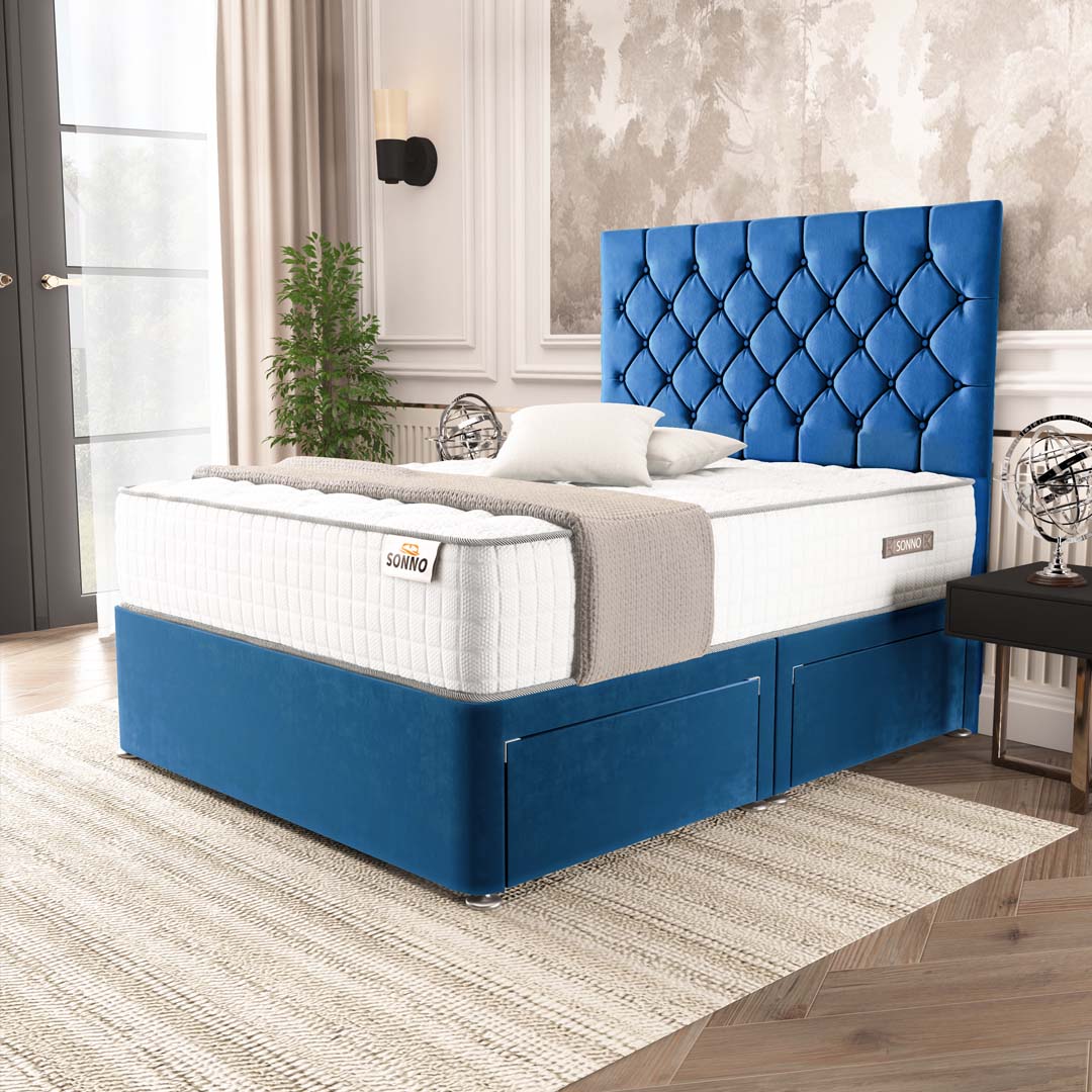 Seville Chesterfield Divan Bed