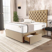 Seville Chesterfield Divan Bed