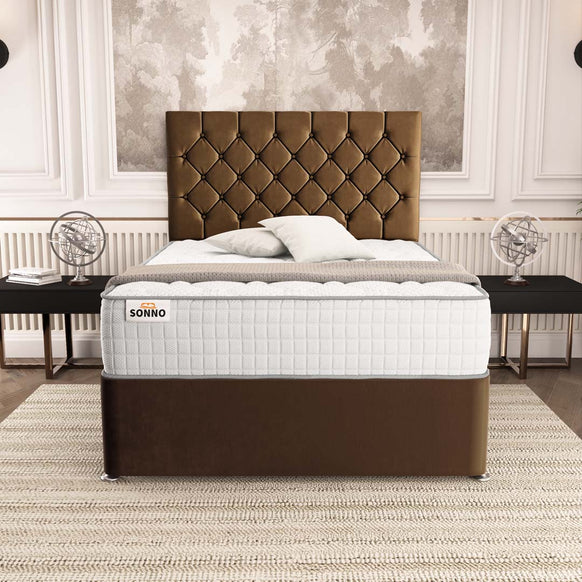 Seville Chesterfield Divan Bed