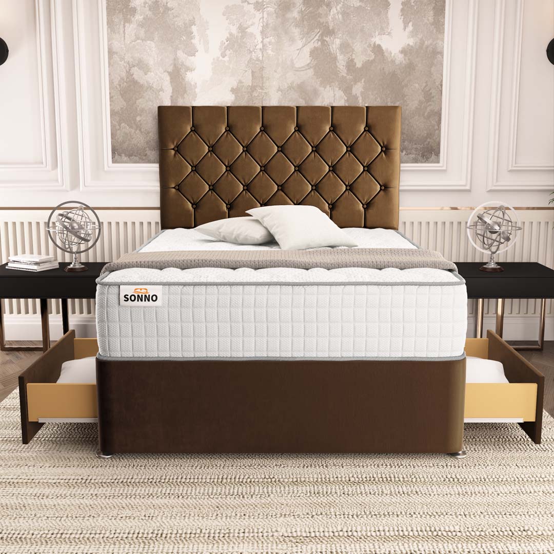 Seville Chesterfield Divan Bed