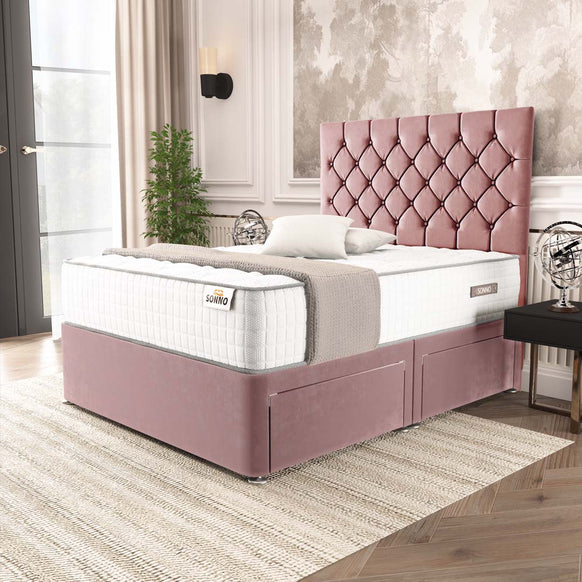 Seville Chesterfield Divan Bed