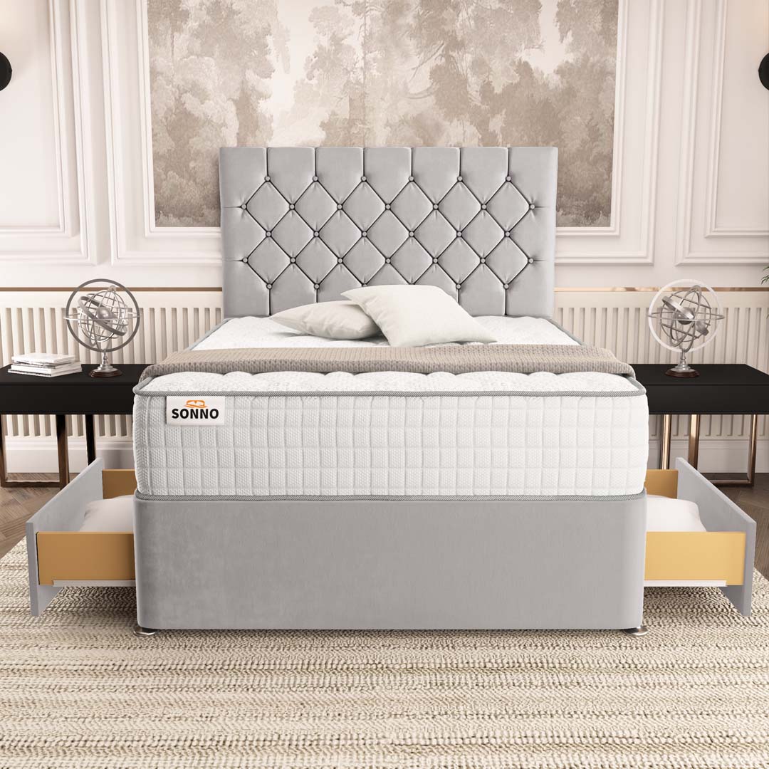 Seville Chesterfield Divan Bed