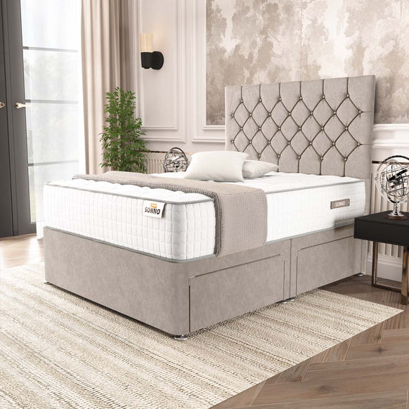 Seville Chesterfield Divan Bed