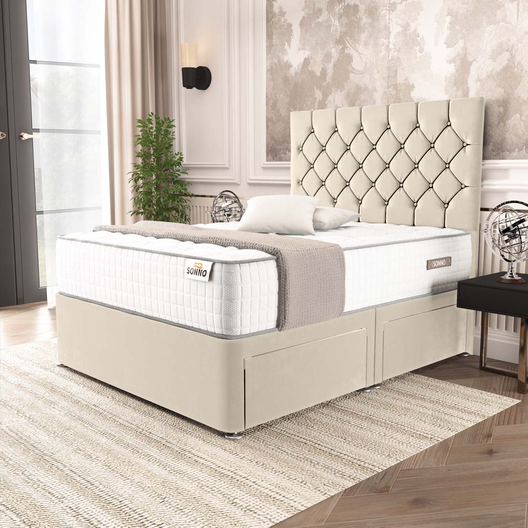 Seville Chesterfield Divan Bed