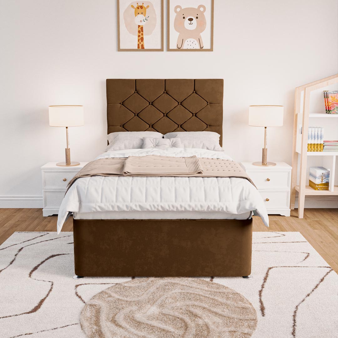 Seville Kids Chesterfield Divan Bed