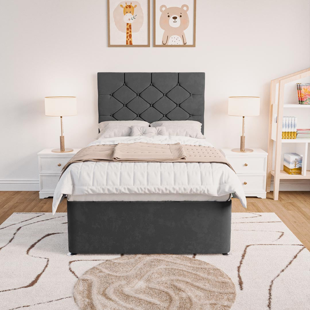 Seville Kids Chesterfield Divan Bed