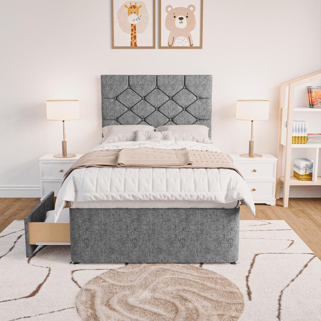 Seville Kids Chesterfield Divan Bed