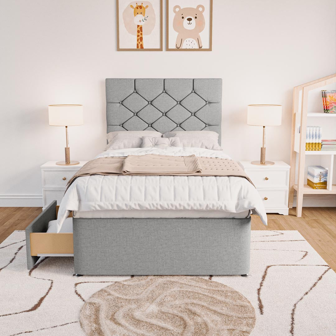 Seville Kids Chesterfield Divan Bed