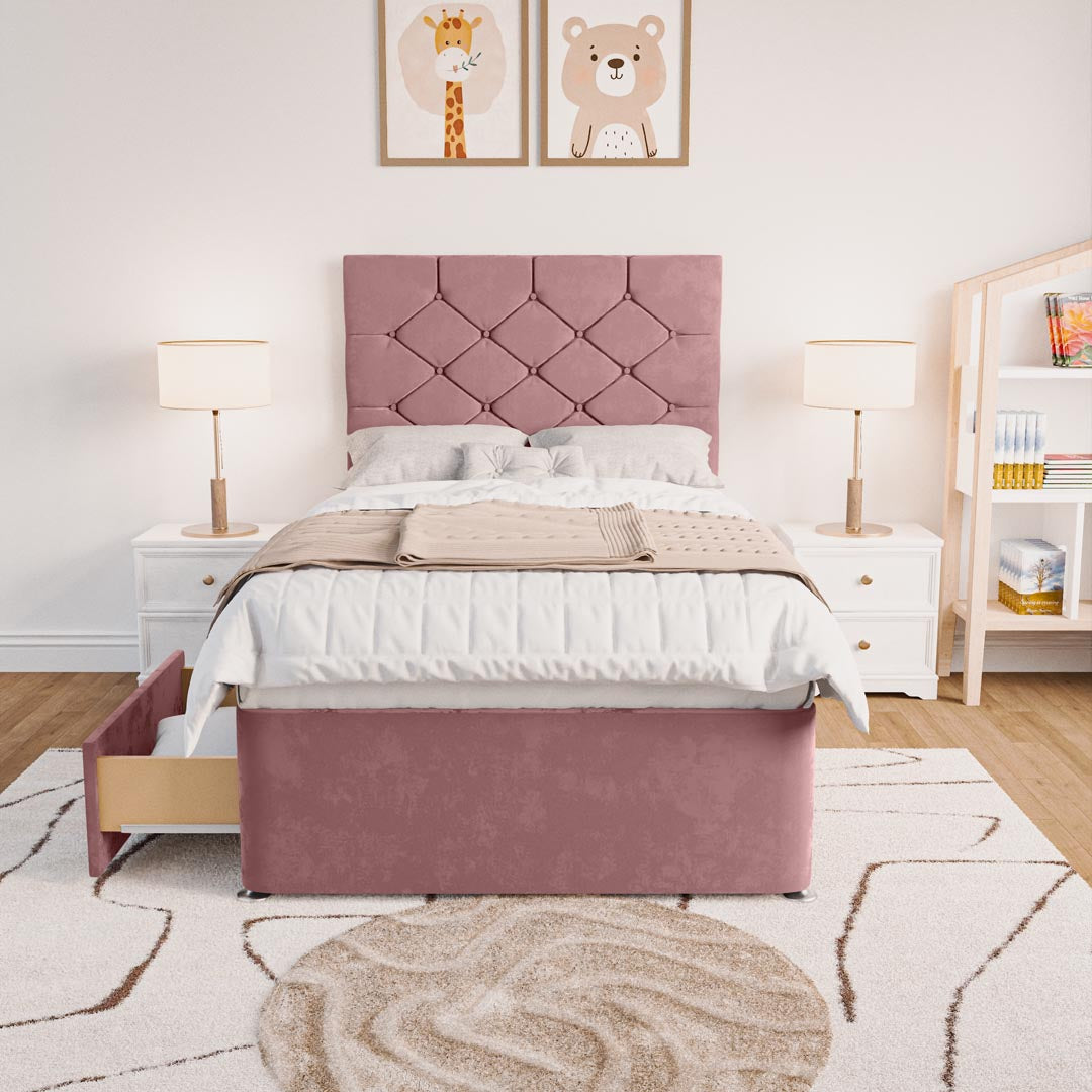 Seville Kids Chesterfield Divan Bed