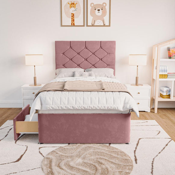Seville Kids Chesterfield Divan Bed