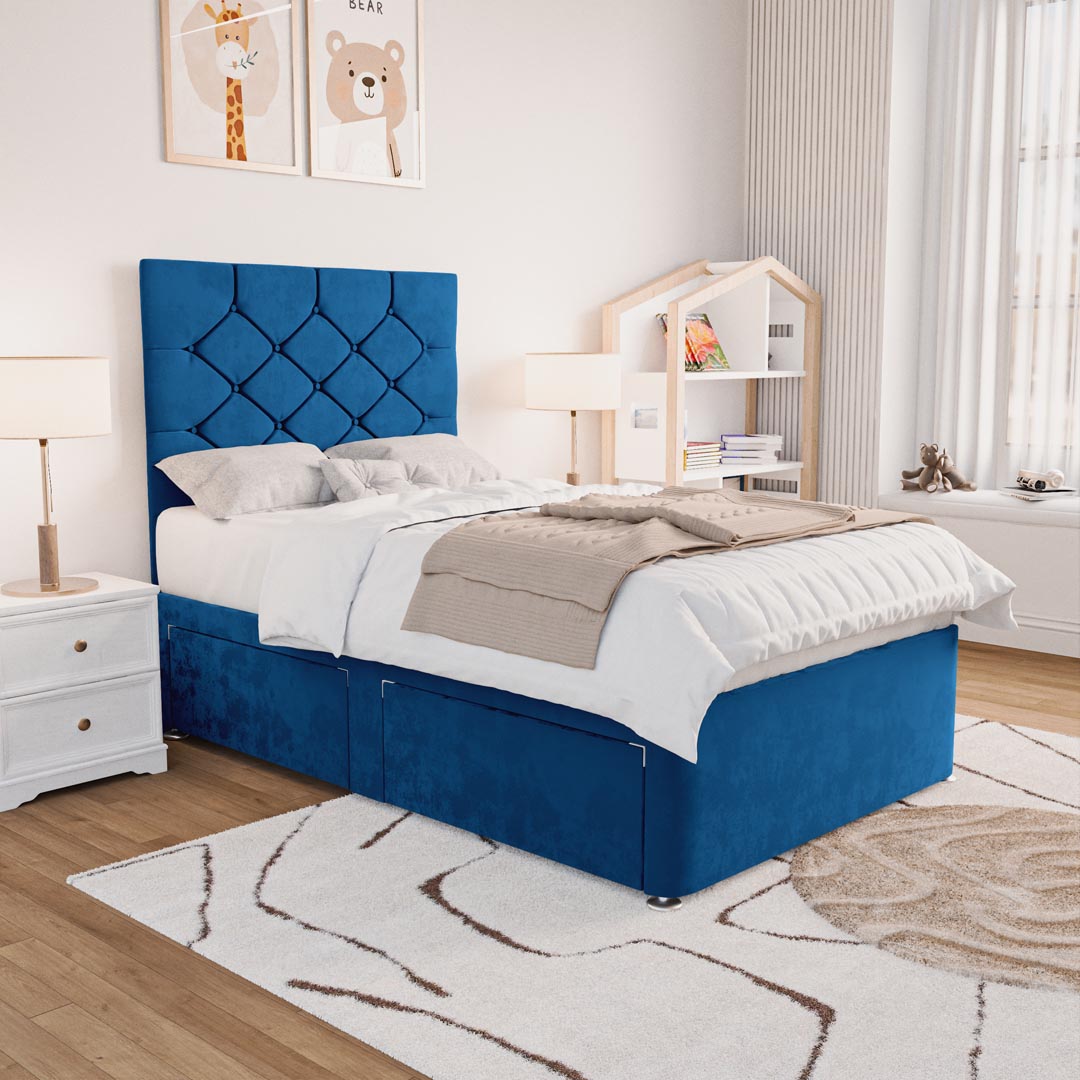Seville Kids Chesterfield Divan Bed