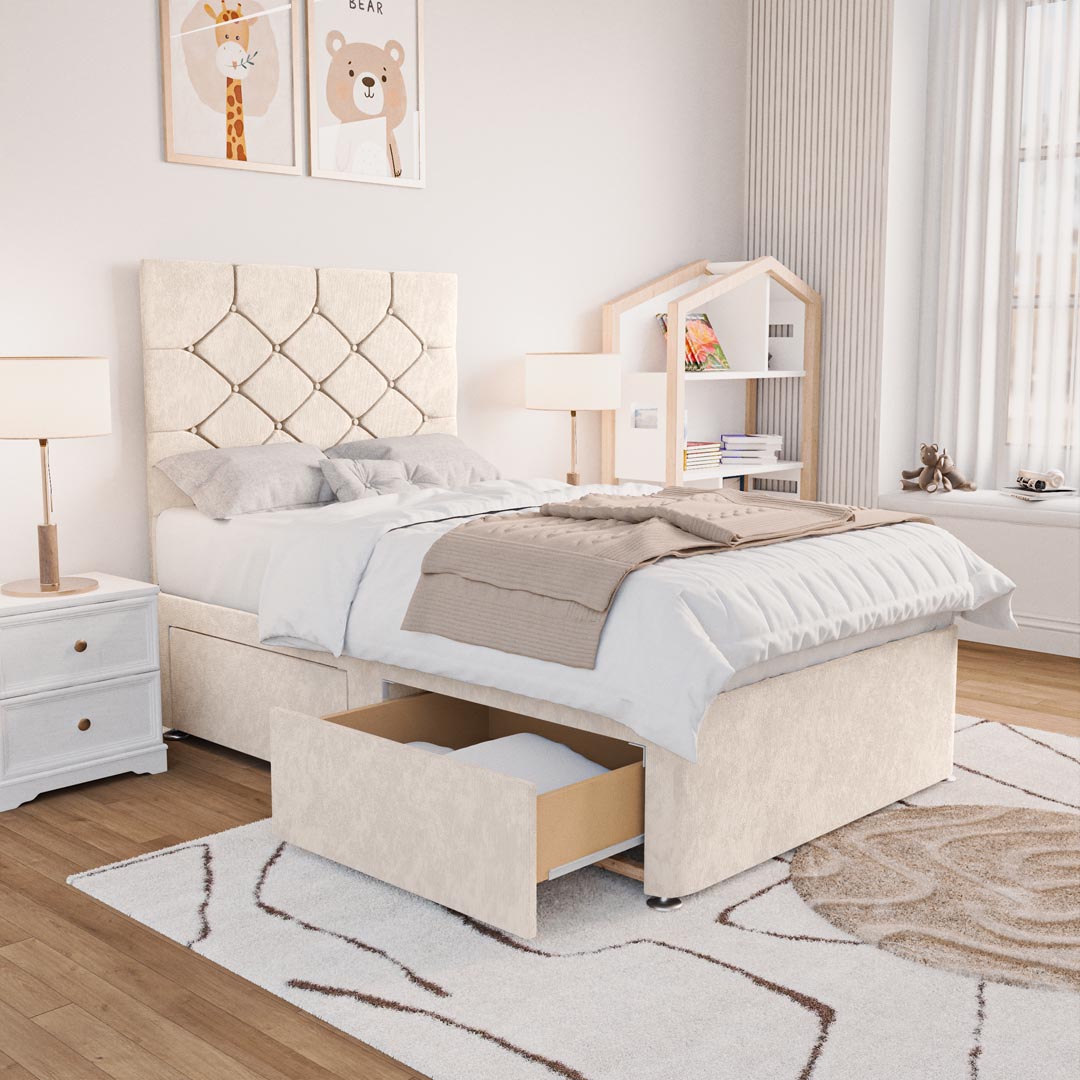 Seville Kids Chesterfield Divan Bed