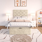 Seville Kids Chesterfield Ottoman Divan Bed
