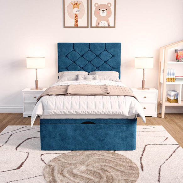 Seville Kids Chesterfield Ottoman Divan Bed