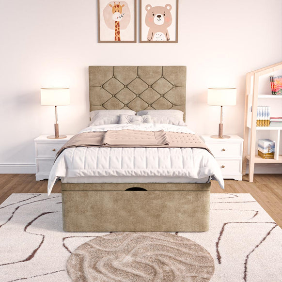 Seville Kids Chesterfield Ottoman Divan Bed
