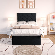 Seville Kids Chesterfield Ottoman Divan Bed