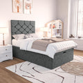 Seville Kids Chesterfield Ottoman Divan Bed