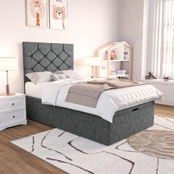 Seville Kids Chesterfield Ottoman Divan Bed
