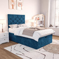 Seville Kids Chesterfield Ottoman Divan Bed