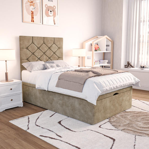 Seville Kids Chesterfield Ottoman Divan Bed
