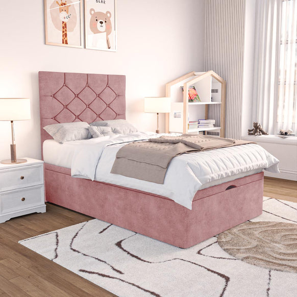 Seville Kids Chesterfield Ottoman Divan Bed