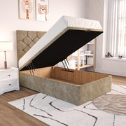 Seville Kids Chesterfield Ottoman Divan Bed