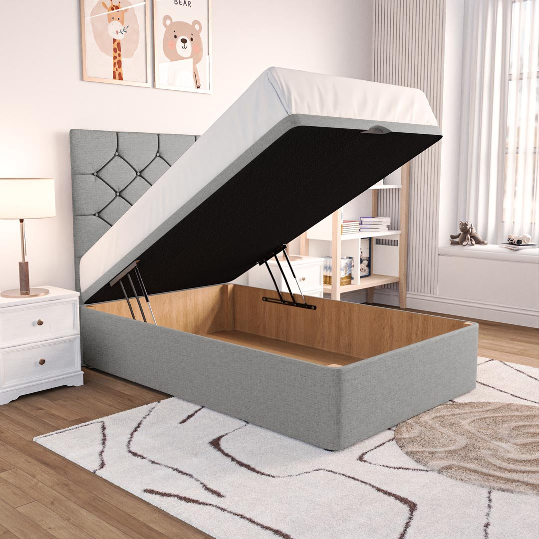 Seville Kids Chesterfield Ottoman Divan Bed