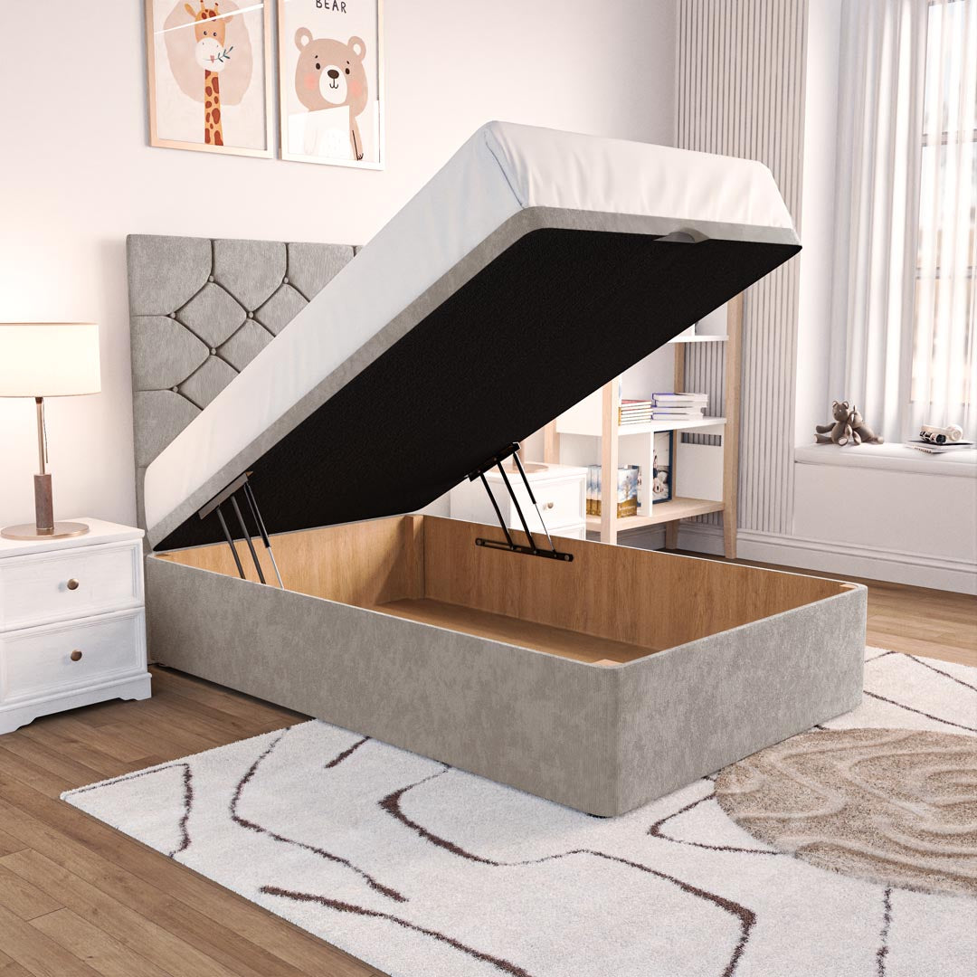 Seville Kids Chesterfield Ottoman Divan Bed