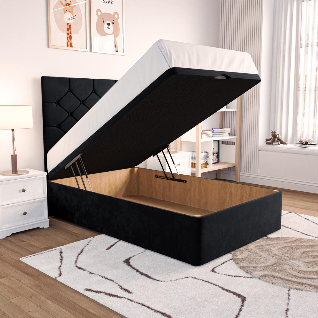 Seville Kids Chesterfield Ottoman Divan Bed