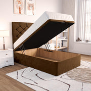 Seville Kids Chesterfield Ottoman Divan Bed