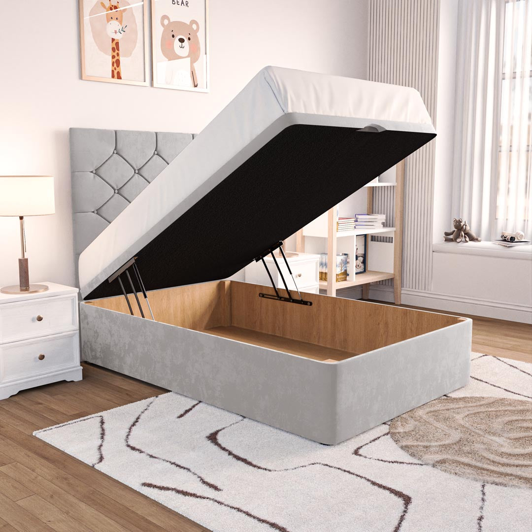 Seville Kids Chesterfield Ottoman Divan Bed