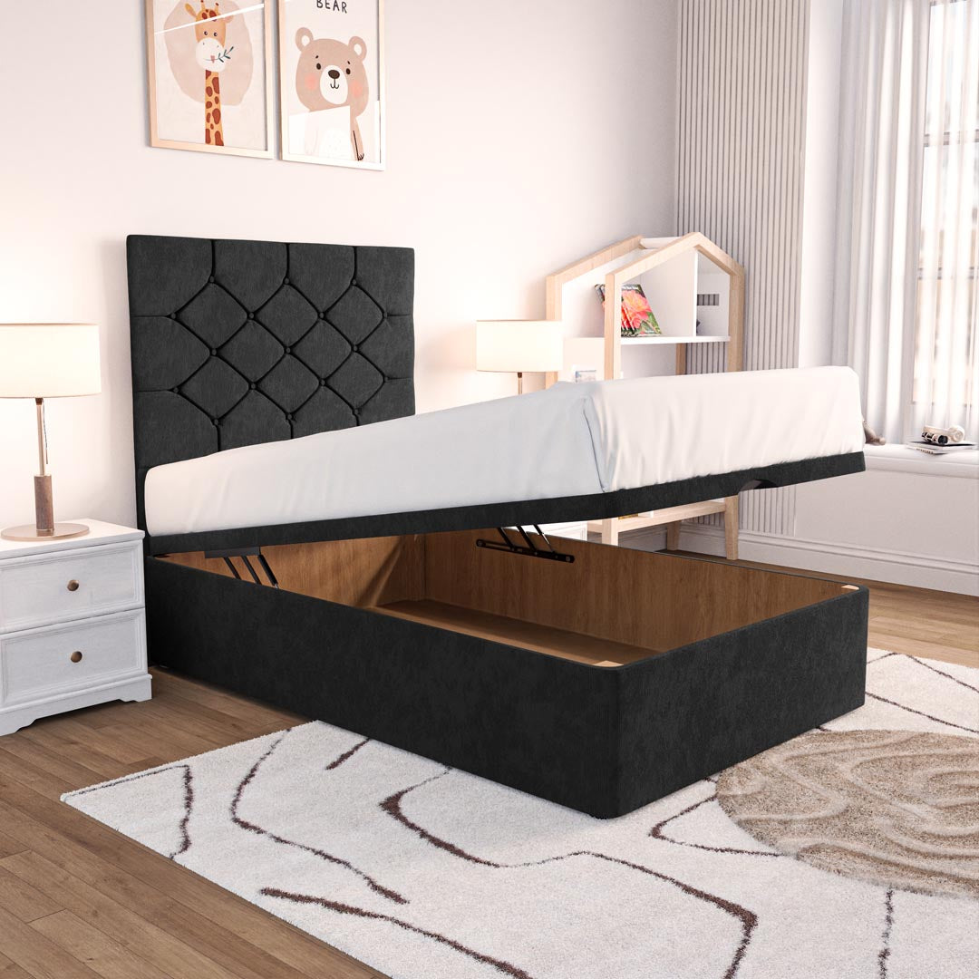 Seville Kids Chesterfield Ottoman Divan Bed