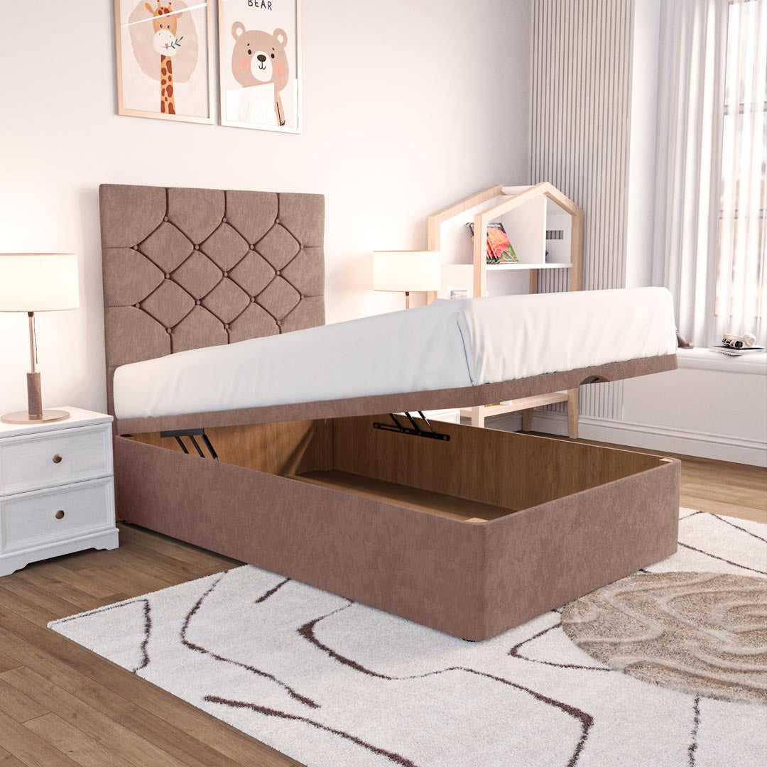 Seville Kids Chesterfield Ottoman Divan Bed