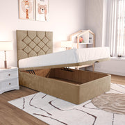 Seville Kids Chesterfield Ottoman Divan Bed