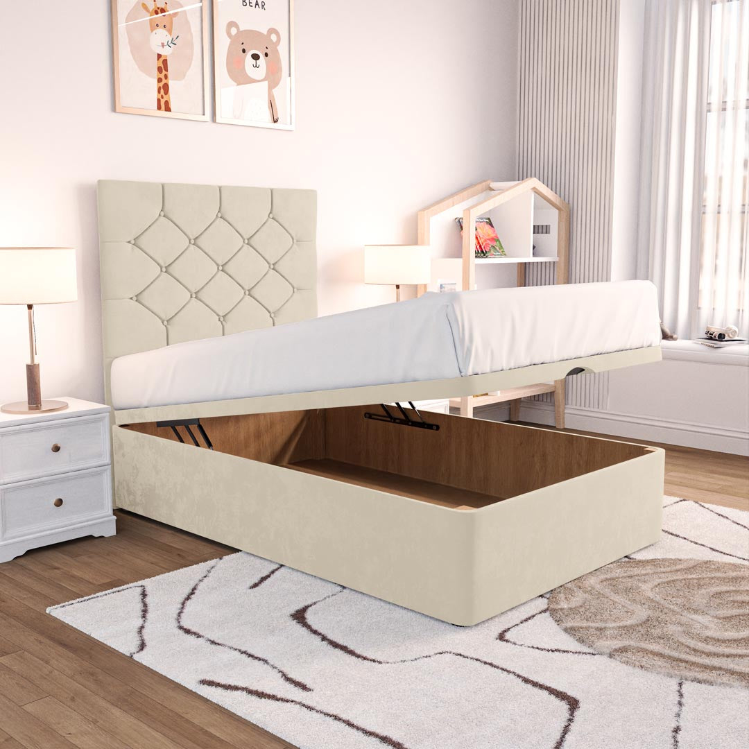 Seville Kids Chesterfield Ottoman Divan Bed