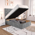 Seville Kids Chesterfield Ottoman Divan Bed