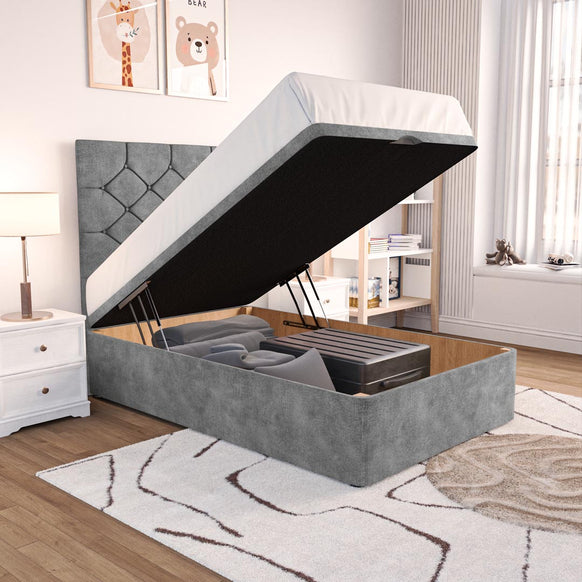 Seville Kids Chesterfield Ottoman Divan Bed