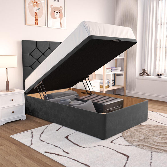 Seville Kids Chesterfield Ottoman Divan Bed