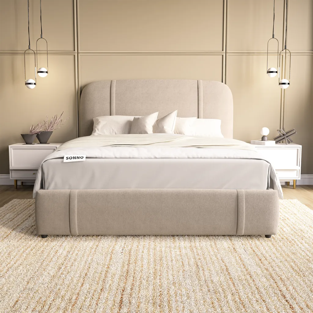 Sienna Upholstered Ottoman Bed