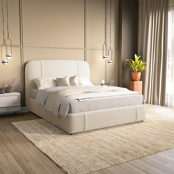 Sienna Upholstered Ottoman Bed
